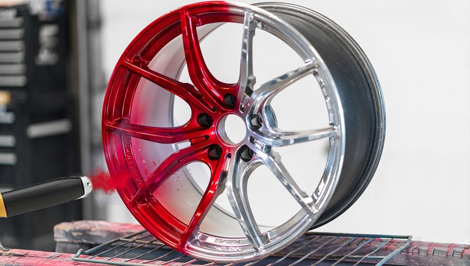 Custom Wheel Coating