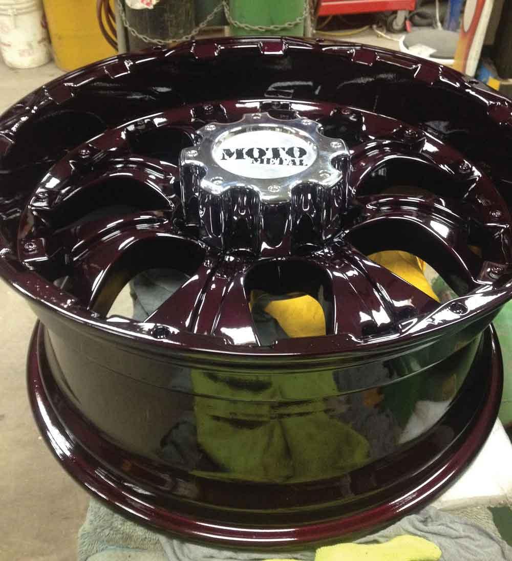 High Gloss Wheel Finish